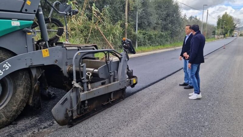 Lavori di manutenzione straordinaria delle pavimentazioni stradali a Guidonia