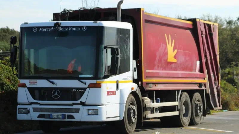 TMB Guidonia Montecelio: stop ai rifiuti di Roma, i camion AMA non possono più conferire nell’impianto
