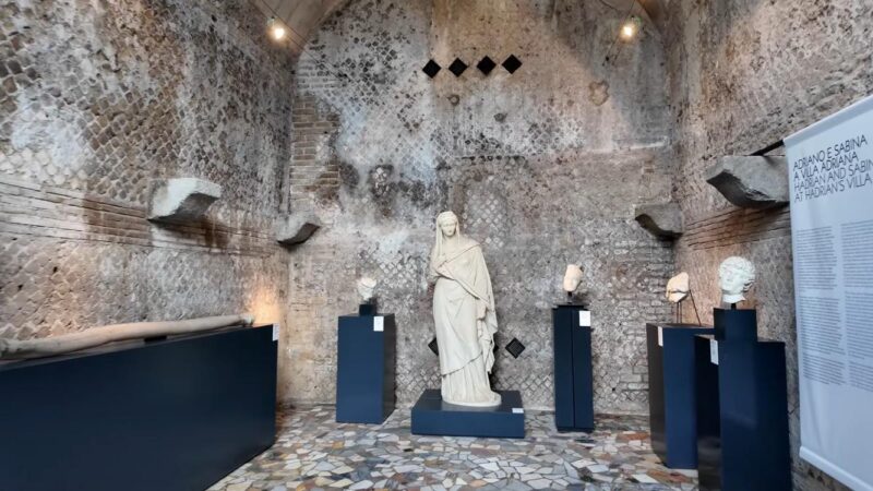 Villa Adriana riscopre i suoi tesori: inaugurate le nuove sale dei Mouseia