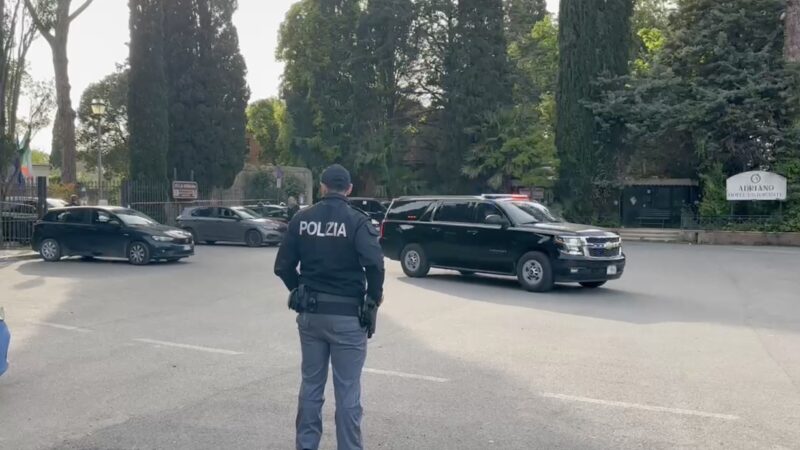 Vance visita Villa Adriana: Pasqua tra storia e natura per il Vicepresidente USA