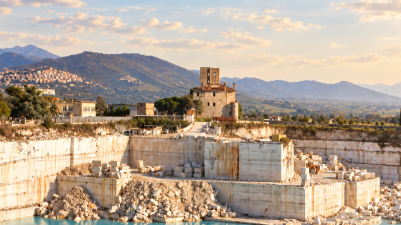 Dalle cave ai monumenti, il travertino conquista il mondo: la sua storia al Museo Lanciani