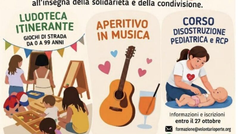 Palombara Sabina, giochi, musica e formazione: il 31 ottobre una mattinata aperta a tutti