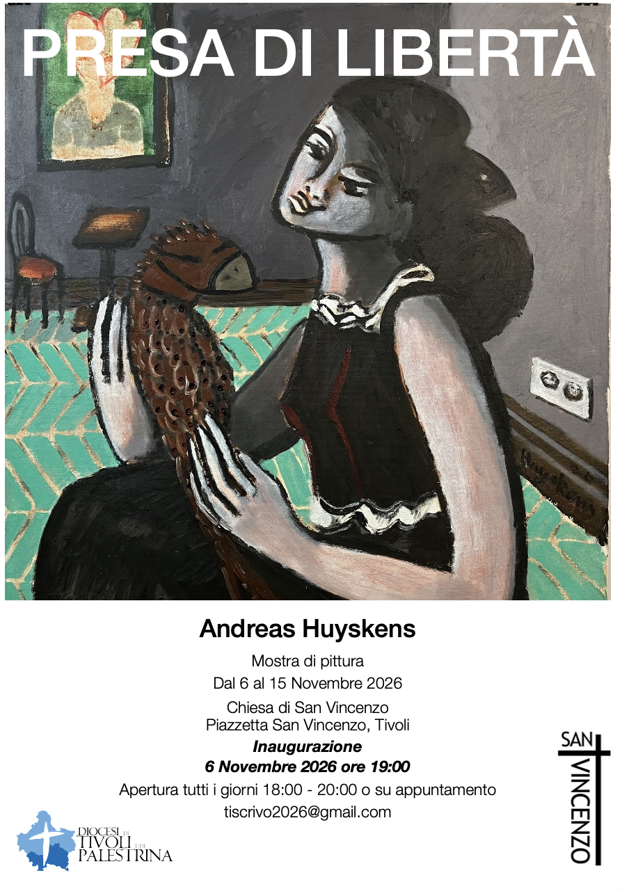 Tivoli, “Presa di libertà”: la pittura di Andreas Huyskens nella chiesa di San Vincenzo
