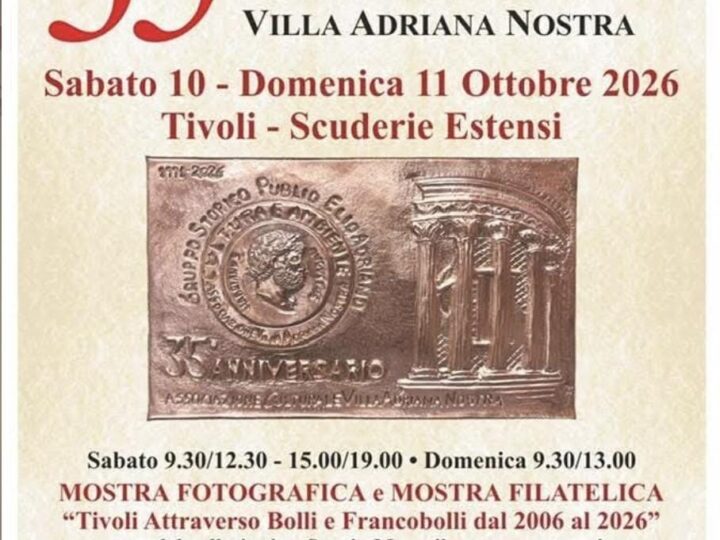 Villa Adriana Nostra compie 35 anni: l’associazione celebra il suo impegno per il territorio