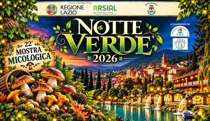 Tivoli, arriva la Notte Verde: tre giorni dedicati ai sapori del territorio