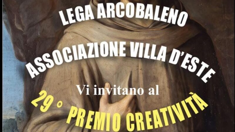 A Tivoli torna il Premio Creatività: il tema della 29ª edizione è “San Francesco e il Cantico delle Creature”
